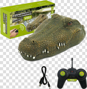 Remote Control Electric Alligator Or Crocodile Head   Crocodile Boat Rc  HD Png Download