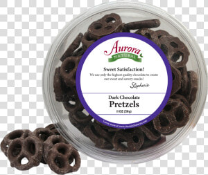 Pretzels Dark Chocolate   Chocolate covered Raisin  HD Png Download