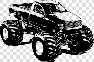 Monster  Truck  Vehicle  Tires  Power  Wheel  Texas   Black And White Monster Truck Png  Transparent Png