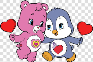 Care Bears And Cousins Clip Art Cartoon Clip Art   Care Bear Cousins Cozy Heart Penguin  HD Png Download