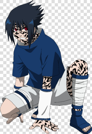 Kid Sasuke Png   Sasuke Con La Maldicion  Transparent Png