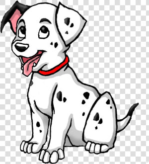 Transparent 101 Dalmatians Png   Dalmatian Dog Drawing  Png Download