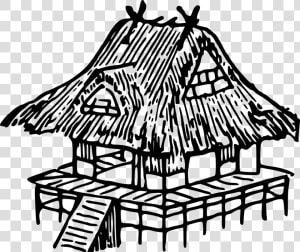 Nipa Hut Clipart  HD Png Download