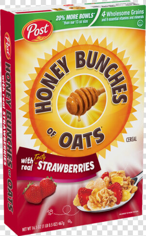 Post Honey Bunches Of Oats Honey Roasted  HD Png Download