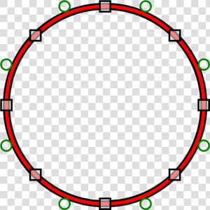 Bezier Curve Circle  HD Png Download