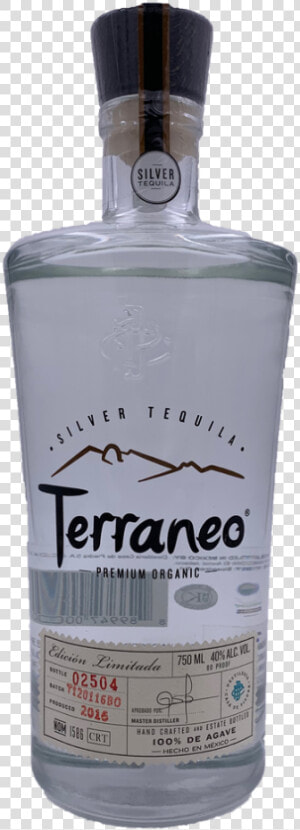 Terraneo Silver Premium Organic Tequila   Vodka  HD Png Download