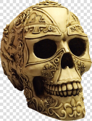 Tête De Mort Metal Png  Transparent Png