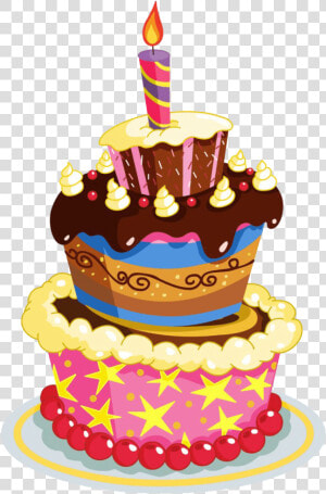 Pastel De Cumpleaños Capas   1 Birthday Cake Png  Transparent Png