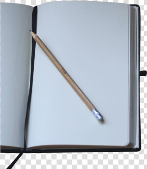 Sketch Book With Pencil   Sketchbook  HD Png Download