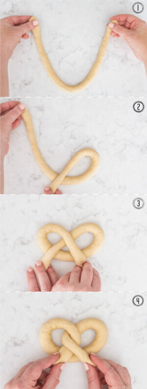 How To Twist A Soft Pretzel Shape  Plus The Best Homemade  HD Png Download