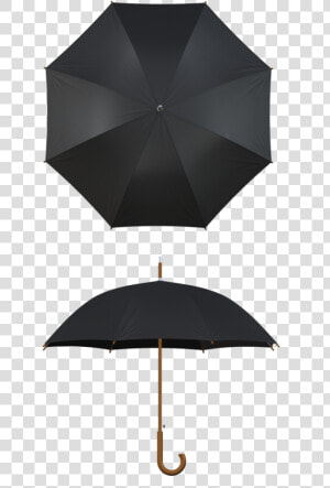 Wood Frame Black Umbrella   Umbrella  HD Png Download