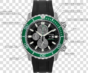 Promaster Diver Alternate View   Citizen Promaster Chrono Diver  HD Png Download