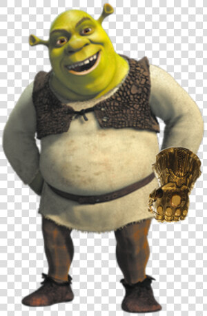 Shrek Is On A Mission To Get All The Infinity Stones   Shrek Transparent  HD Png Download