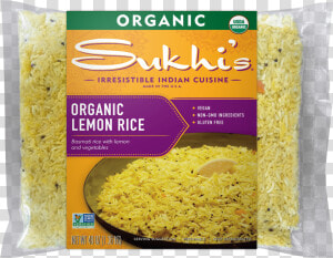 Lemon Rice   Sukhi  39 s Organic Lemon Rice  HD Png Download