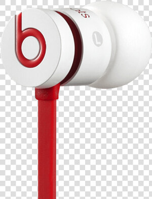 Beats By Dr   Beats Earbuds White And Red  HD Png Download