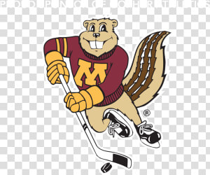 Gopher Hockey Main   Minnesota Golden Gophers Hockey Logo  HD Png Download