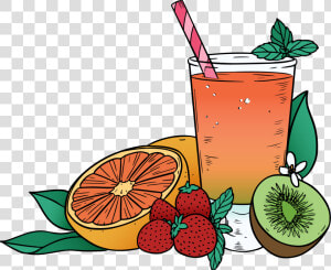 Transparent Fruit Juice Clipart   Mixed Fruit Juices Clipart  HD Png Download