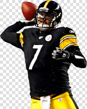 Steelers 7 Ben Roethlisberger   Pittsburgh Steelers Player Png  Transparent Png