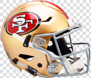 49ers Speed Flex Helmet   49ers Helmet  HD Png Download