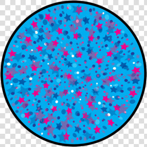 Apollo Design C2 1163 Confetti Starfield Glass Pattern   Circle  HD Png Download