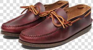 17331m Sp All Handsewn Canoe Moc W Camp Sole G Burgundy   Yuketen Canoe Moc  HD Png Download