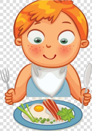 Eating Breakfast Cereal Dinner Clip Art Food Transparent   Interactive Children Books  HD Png Download