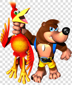 Clip Art Banjo Kazooie Png   Banjo And Kazooie  Transparent Png