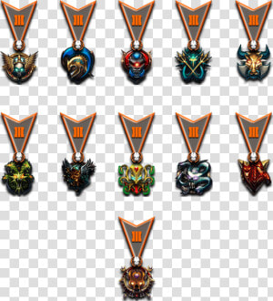 Cag Blops3 Prestige Medals   Black Ops 4 All Medals  HD Png Download