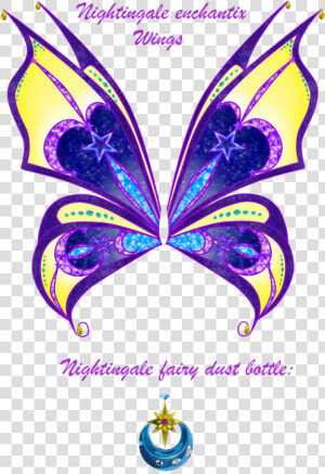 Enchantix Wings Winx Wings  HD Png Download