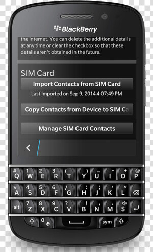 Bb10simcontacts post Copy   Blackberry Q10 Mobile Price  HD Png Download