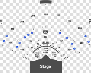 Zappos Theater Seating Chart  HD Png Download