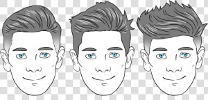 Oval Face Shape Men   Png Download   Hairstyle For Men Oval Face  Transparent Png