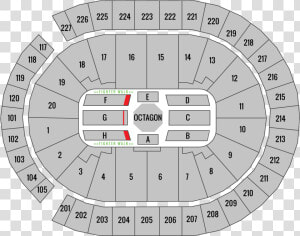 Chart Tmobile Arena Seating  HD Png Download