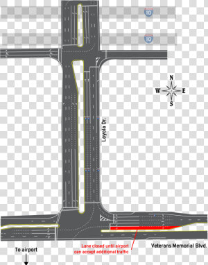 Airport Road Class Img Responsive Lazyload Letterbox   10 Loyola Drive Interchange  HD Png Download