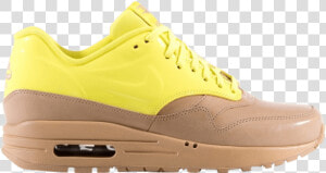 Wmns Nike Air Max 1 Vt Qs Sonic Yellow Vachetta   Sneakers  HD Png Download