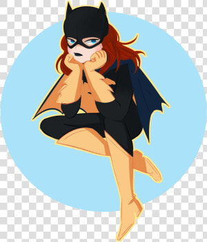 Transparent Batgirl Art  HD Png Download