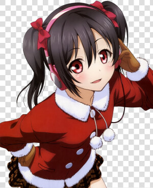 Nico Yazawa Hatsune Miku Christmas   Png Download   Love Live Nico Christmas  Transparent Png