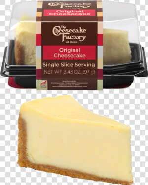 Image Of Original Cheesecake Single Slice In  amp  Out   Cheesecake Factory Raspberry Swirl Cheesecake  HD Png Download