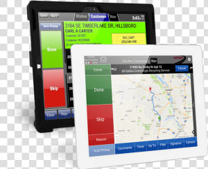 Tablets With Map Data   Tablet Computer  HD Png Download