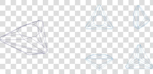 Gems Drawing Triangle And Hari peri   Sketch  HD Png Download