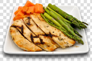 Grilled Chicken Asparagus Fit Plate Data Rimg   Chicken Breast  HD Png Download