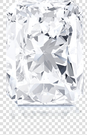 Radiant Cut Diamond Side View  HD Png Download