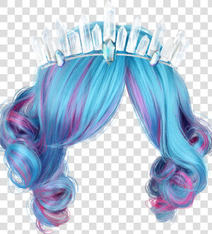 Download Transparent Background Blue Wig Png Png Image   Transparent Background Blue Wig Png  Png Download