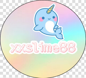  narwhale  yay ♡   Kawaii Narwhal  HD Png Download