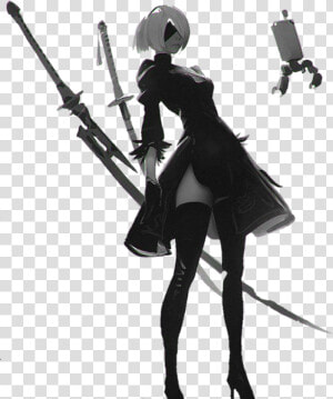 Transparent Nier Automata 2b Png   2b Nier Automata Png  Png Download