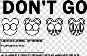 Radiohead Bear  HD Png Download