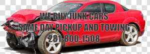 We Buy Junk Cars   Wrecked Car  HD Png Download