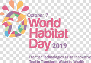 World Habitat Day   World Habitat Day 2019  HD Png Download