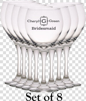 Personalized Red Wine Glass   Wine Glass  HD Png Download