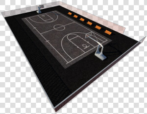 Basketball Court Outdoor   Soccer specific Stadium  HD Png Download